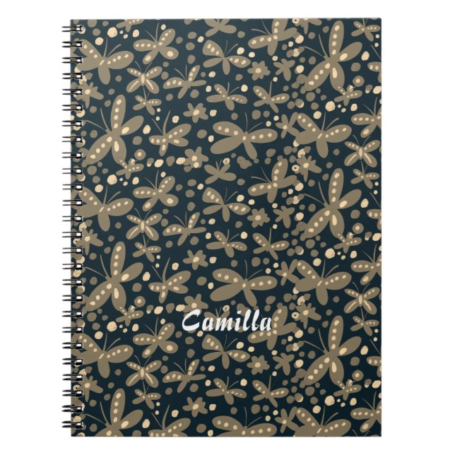 Cuaderno Boletín de mariposas nocturnas (Frente)