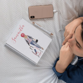 Cuaderno Boletín de Personalizado de la maleta de Londres c