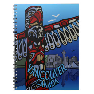 Cuaderno Boletín de recuerdo emblemático de Vancouver Noteb