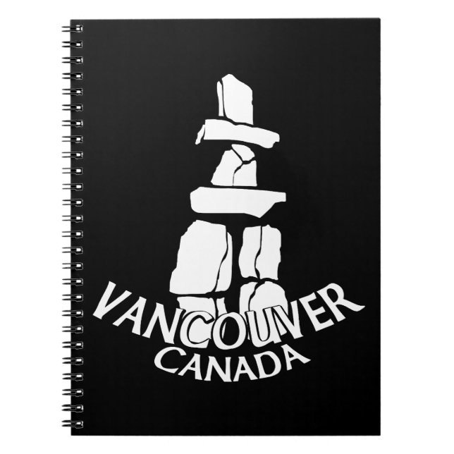 Cuaderno Boletín de recuerdo emblemático de Vancouver Noteb (Frente)