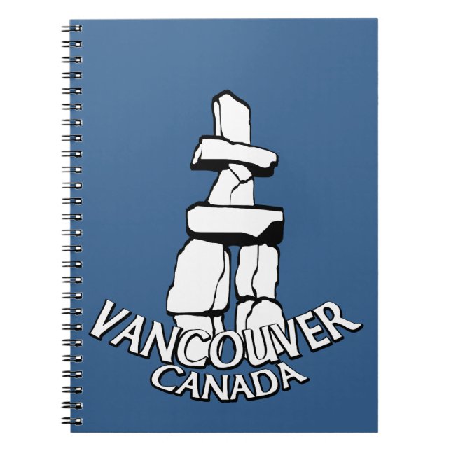 Cuaderno Boletín de recuerdo emblemático de Vancouver Noteb (Frente)