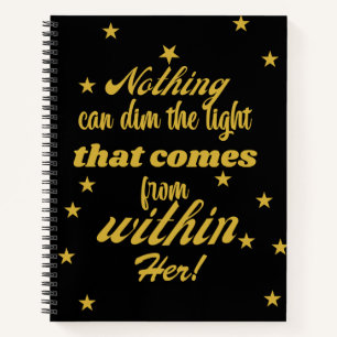 Cuaderno Boletín de viñetas con motivación inspiradora