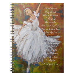 Cuaderno Boletín Devocional Ballerina