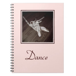 Cuaderno Boletín/Diario de carátula espiral de 'zapatos de 