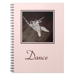 Cuaderno Boletín/Diario de carátula espiral de 'zapatos de