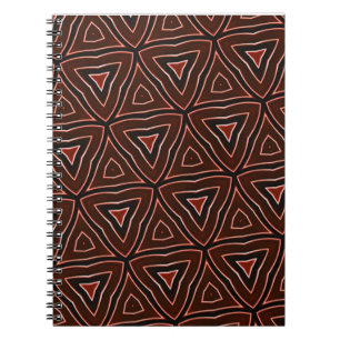 Cuaderno Boletín/diario de impresión africano