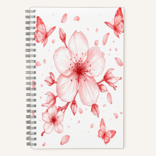 Cuaderno Boletín inspirado en el florecimiento de la flor d
