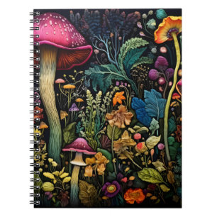 Cuaderno Boletín para hongos Forager Forest