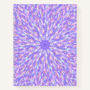 Cuaderno Boletín Purple Mandala Bullet Journal / bloc de no