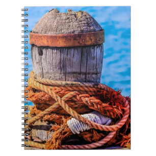 Cuaderno Bollard de amarre antiguo