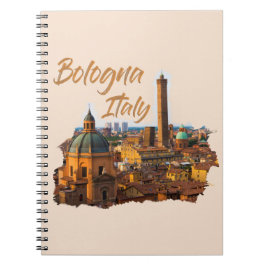 Cuaderno Bolonia Italia: Centro Histórico