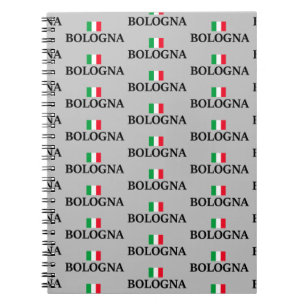 Cuaderno Bolonia Italia, me encanta Bolonia