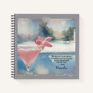 Cuaderno Bolsa de cócteles rosados Jung Life Quita Journal