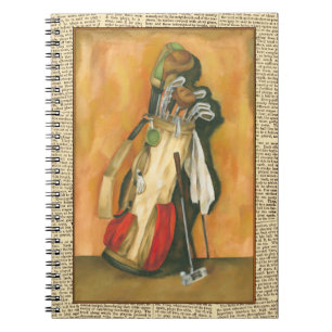 Cuaderno Bolsa de golf con guante de Jennifer Goldberger