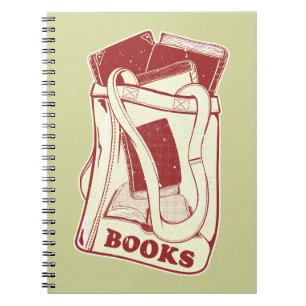 Cuaderno Bolsa de libros que me encanta leer