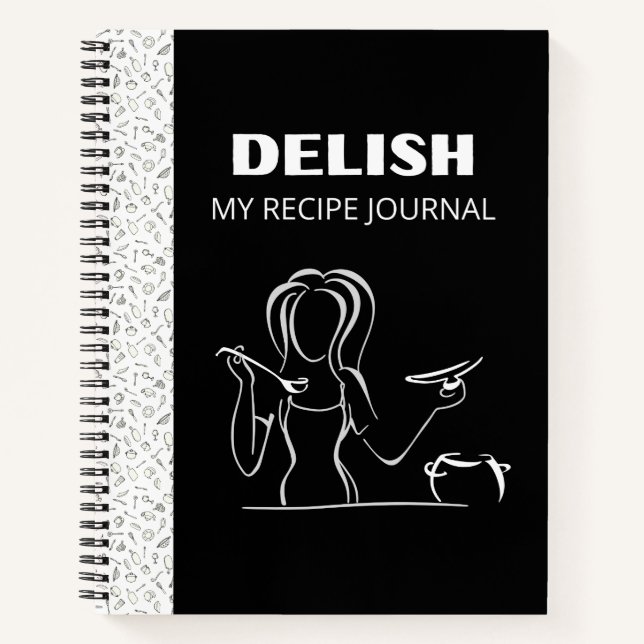 CUADERNO BOLSA DE NOTAS DELISH RECIPE (Anverso)