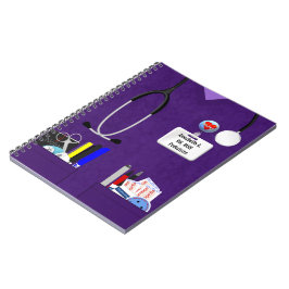 Cuaderno Bolsillos personalizados de la enfermera en