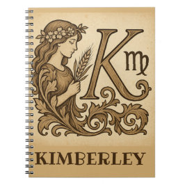 Cuaderno bolso de Zodiaco de virgo (K)