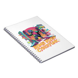 Cuaderno Bomb Rush Cyberfunk – Rebelión en la Calle de Neón