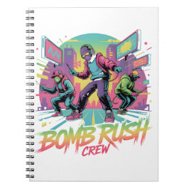Cuaderno Bomb Rush Cyberfunk – Rebelión en la calle de neón