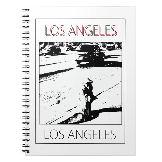Cuaderno bomba de agua de LA (Frente)