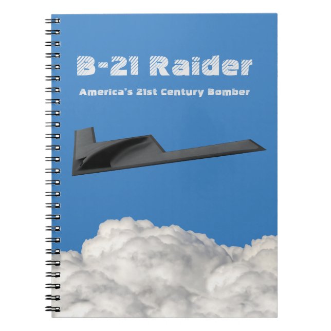 Cuaderno Bombardero furtivo B-21 (Frente)