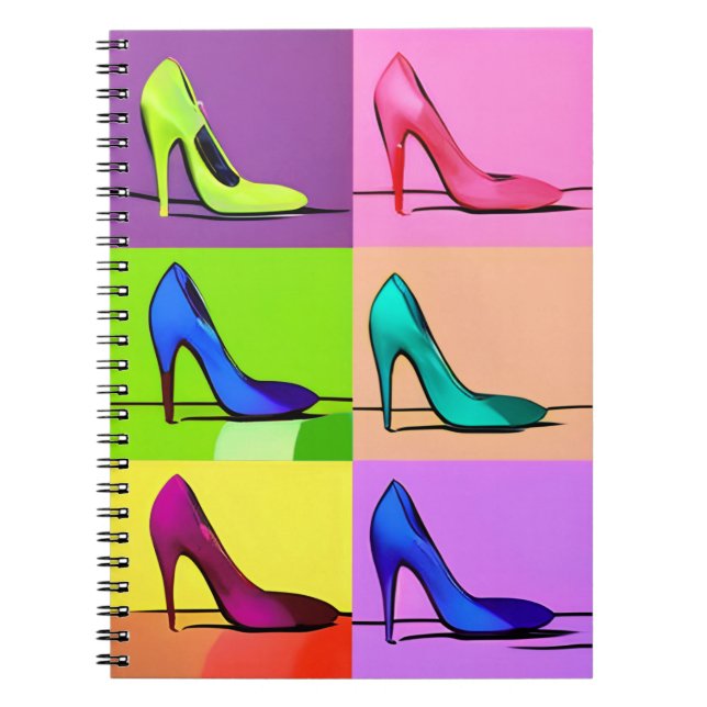 Cuaderno Bombas Stiletto, talones altos Poster Arte (Frente)
