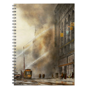 Cuaderno Bombero - Brooklyn NY - Sorpresa 1909