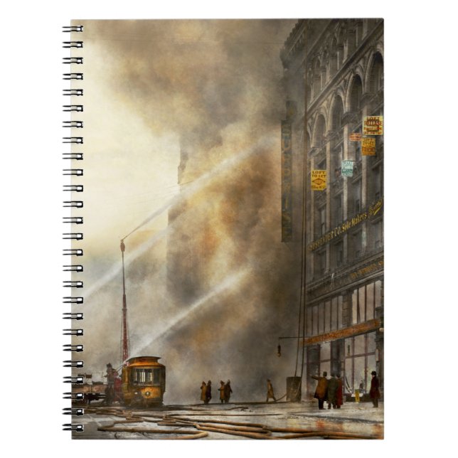 Cuaderno Bombero - Brooklyn NY - Sorpresa 1909 (Frente)