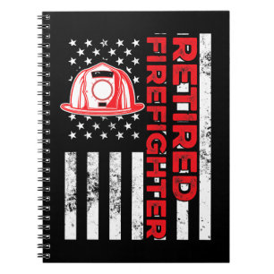Cuaderno Bombero de bombero jubilado bombero de Re