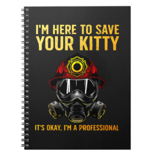 Cuaderno Bombero Divertido Para Bombero