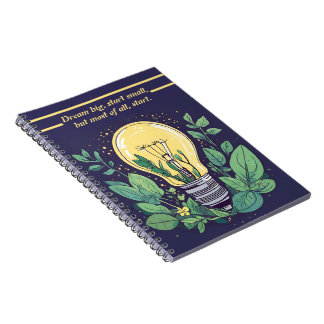 Cuaderno Bombilla de luz que se respira