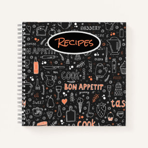 Cuaderno Bon Appetit Baking Elements Recipe para equipos po