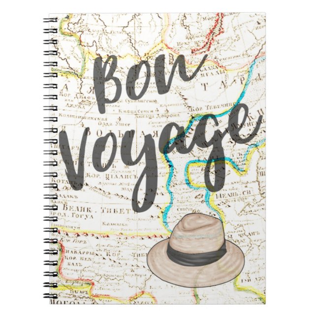 Cuaderno Bon Voyage Travel (Frente)