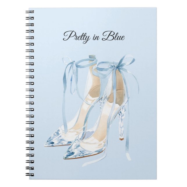 Cuaderno Bonita en Tacones Azules (Frente)
