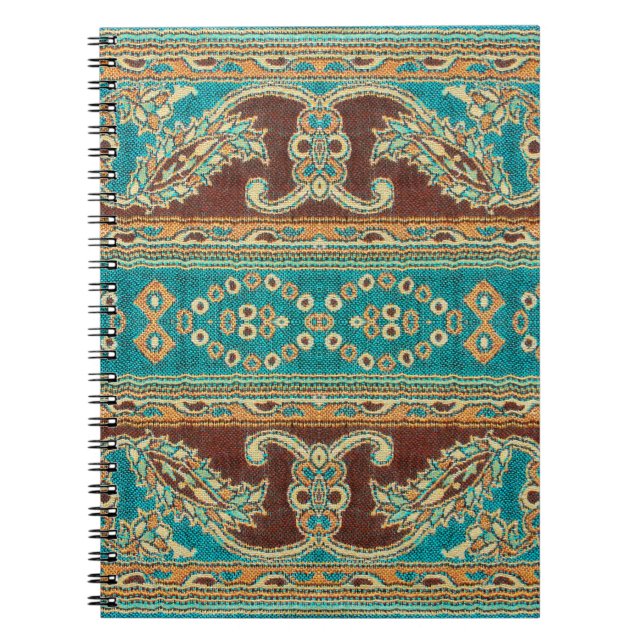 Cuaderno Bonita tela árabe, árabe, árabe, arabia, árabe (Frente)