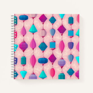 Cuaderno Bonitas joyas de época Patrón de piedras precios