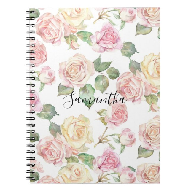 Cuaderno Bonito Cream Rubor Rosa (Frente)
