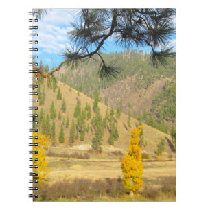 Cuaderno bonito del paisaje