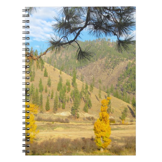 Cuaderno bonito del paisaje (Frente)