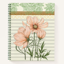 Bonito detalle Color de agua floral Lazo y raya