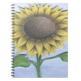 Cuaderno Bonito dibujo de girasol