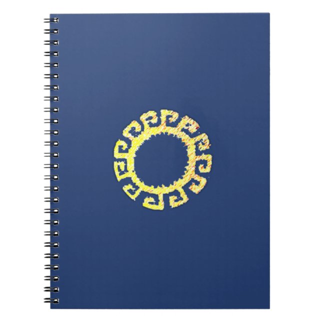Cuaderno Bonito dibujo de Sol (Frente)