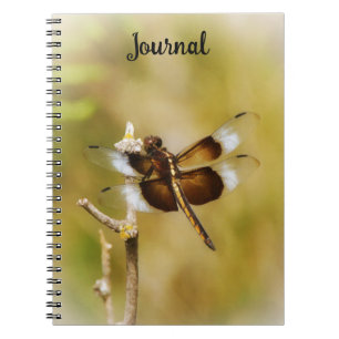 Cuaderno Bonito Dragonfly Nature Diario Personal