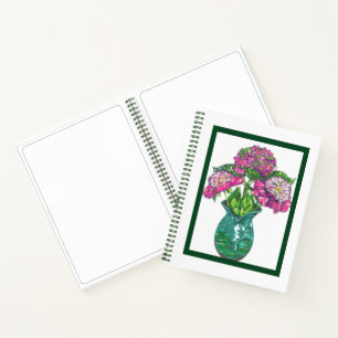 Cuaderno Bonito en bloc de notas en espiral rosa