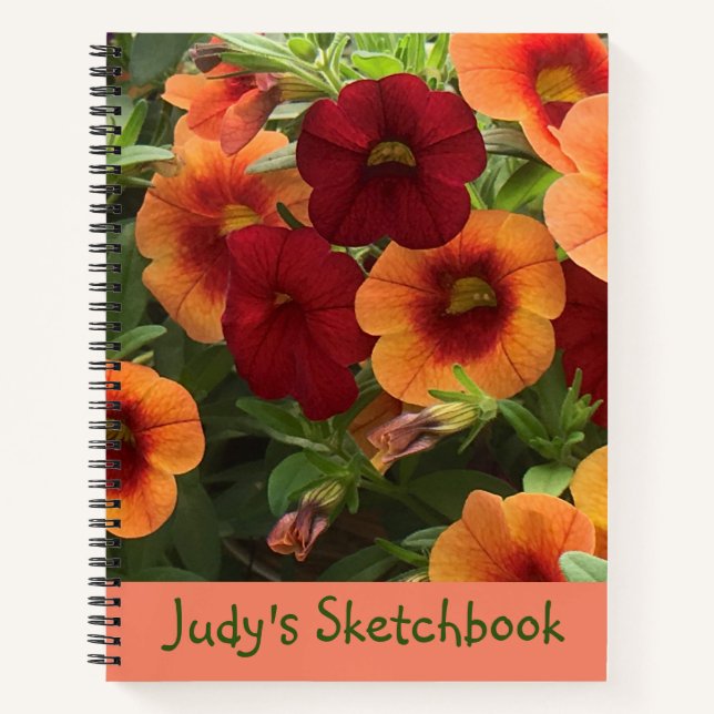 Cuaderno Bonito Floral Sketchbook (Anverso)