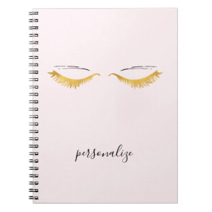 Cuaderno Bonito Glam Eyelashes
