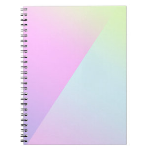 Cuaderno Bonito Gradiente colorido moderno Color del agua A