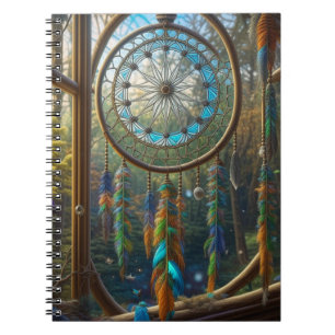 Cuaderno Bonito Intrincada Suncatcher Dreamcatcher Art