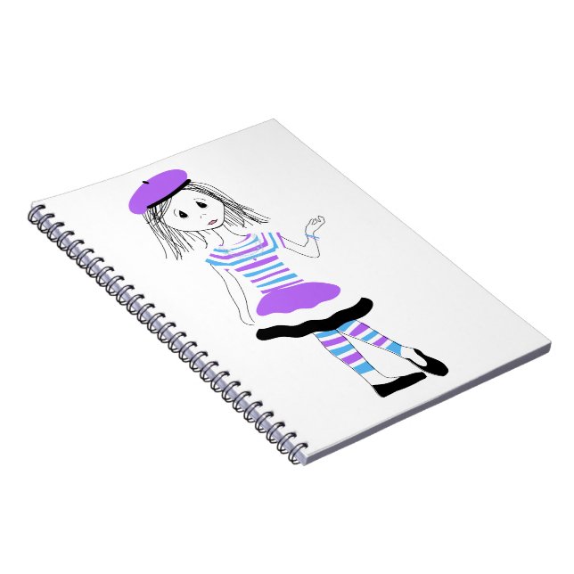 Cuaderno Bonito Miss Fashionista (Lado Derecho)